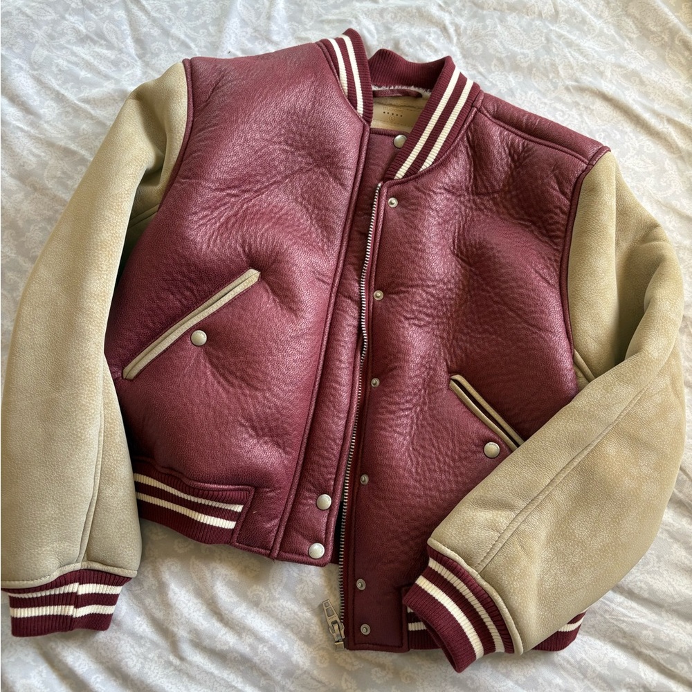 Blank NYC varsity bomber jacket NWOT